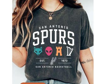 Crazy Hispanic Spurs Player Retro Skyline T-Shirt, San Antonio Basketball Shirt, Wemby T-Shirt