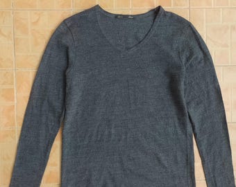 LAT 40.8 wool v neck sweater