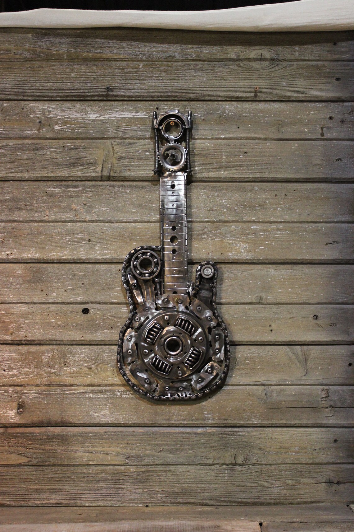 Custom Steel Medium Guitar Decor Original Etsy