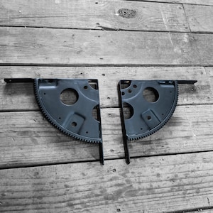 Custom Gear/Flywheel Shelf Brackets