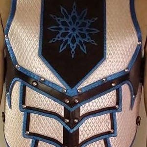 Custom Leather Dragon Scale Armor: Medieval LARP Cosplay Cuirass - Etsy