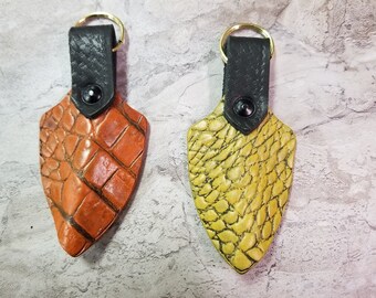 Dragon Scale Keychain Zipper Pull Key Chain Key Fob