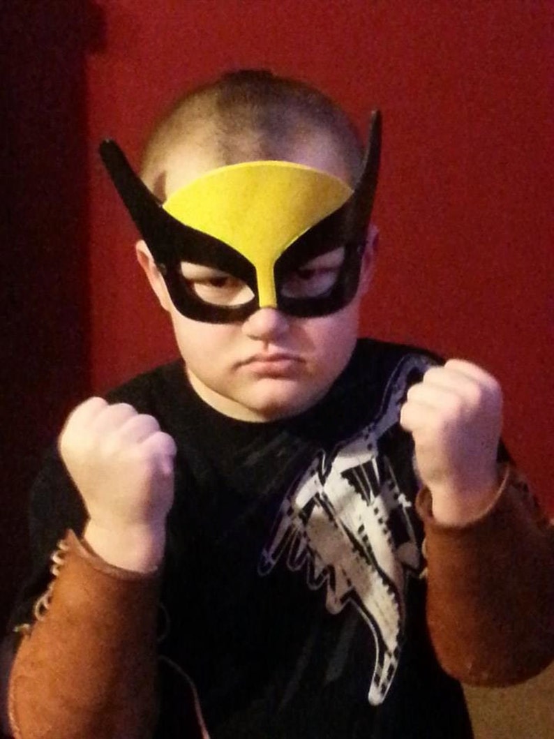 IN STOCK Molded leather Wolverine Mask