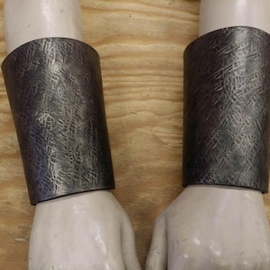 Leather Cuffs leather armor Bracers Celtic cuff Viking cuff Viking armor Celtic armor LARP cosplay Roman Gladiator armor Medieval armour