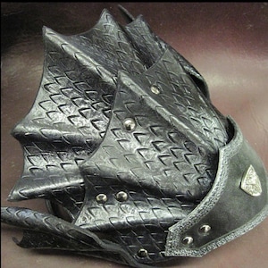 Dragonscale Helmet Dragon Scale Helmet Dragon helmet LARP helmet cosplay helmet leather helmet leather headpiece leather armor armour