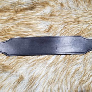 Leather Armor War Belt wide leather belt Gladiator belt LARP armor