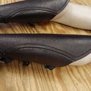 Leather Armor Juggernaut Leather Bracers leather vambrace LARP armor cosplay armor Medieval Armor armour