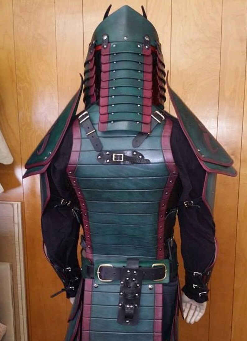 Leather Armor Samurai Boba Fett Set Etsy