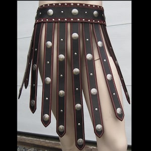 Leather Armor Roman Gladiator War Skirt