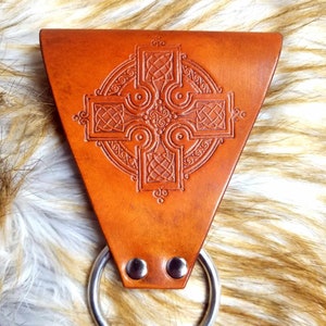 Celtic Cross Throwing Axe Carrier Axe Frog Axe Holder Hammer Carrier Hammer Holder image 3