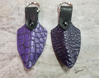 Dragon Scale Keychain Zipper Pull Key Chain Key Fob