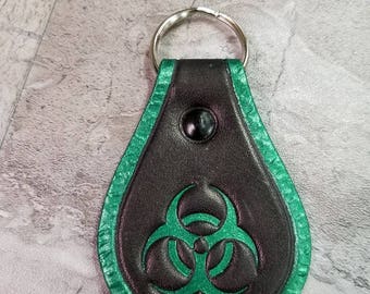 Biohazard Keychain - Etsy