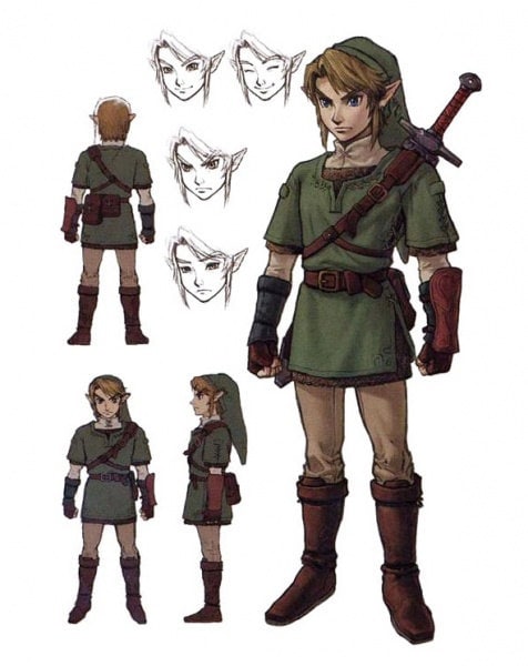 FM-Anime – The Legend of Zelda: Twilight Princess Link Cosplay Costume