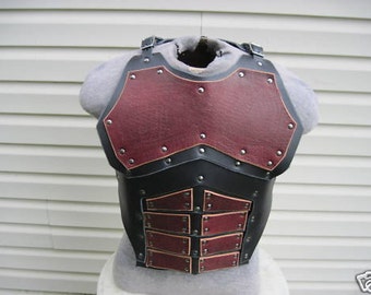 Leather Armor Juggernaut Chest and Back