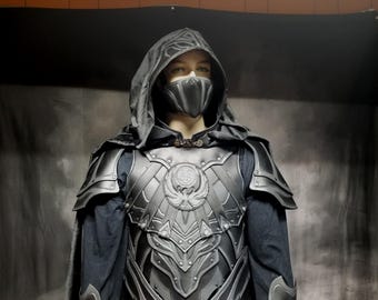 Nightingale Leather Armor Set: Custom Medieval Cosplay Costume LARP Cosplay