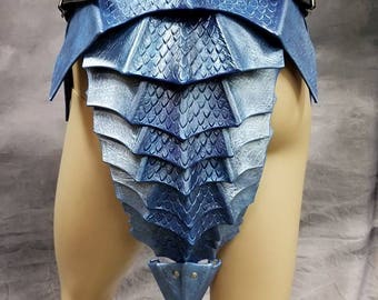 Leather Armor Ladies Dragon Scale Skirt