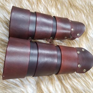 Leren Hylian Link-handschoenen: Zelda LARP-cosplaypantser