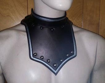 Leather Armor Gothic Gorget