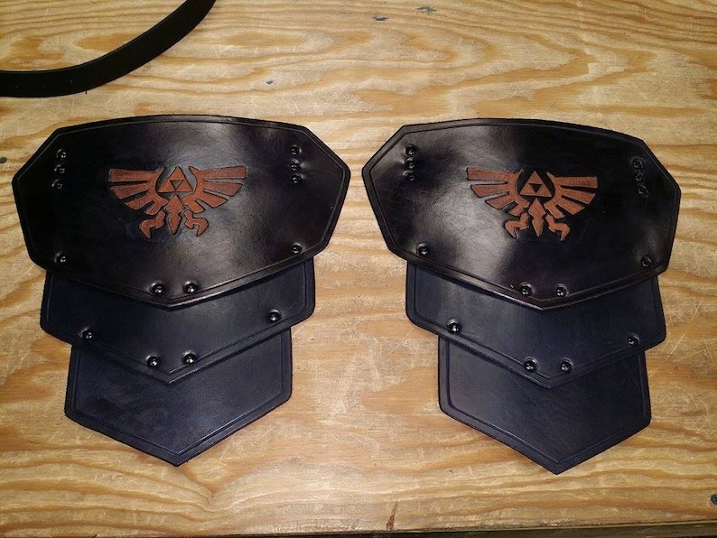 Leather Armor Belt with Tassets image 4