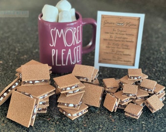 Faux S’mores - Faux Food - S’mores - S’more Tiered Trays