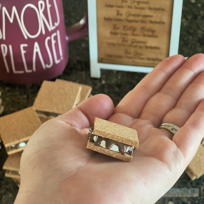 Faux Smores Faux Food Smores Smore Tiered Trays image 4