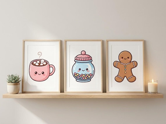 Kawaii Coffee & Sweets Clipart, 30 Transparent PNG, Commercial Use, Sublimation POD, Digital Download view 4
