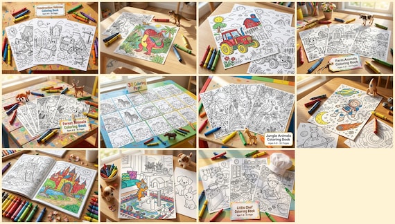 Kids Coloring Books