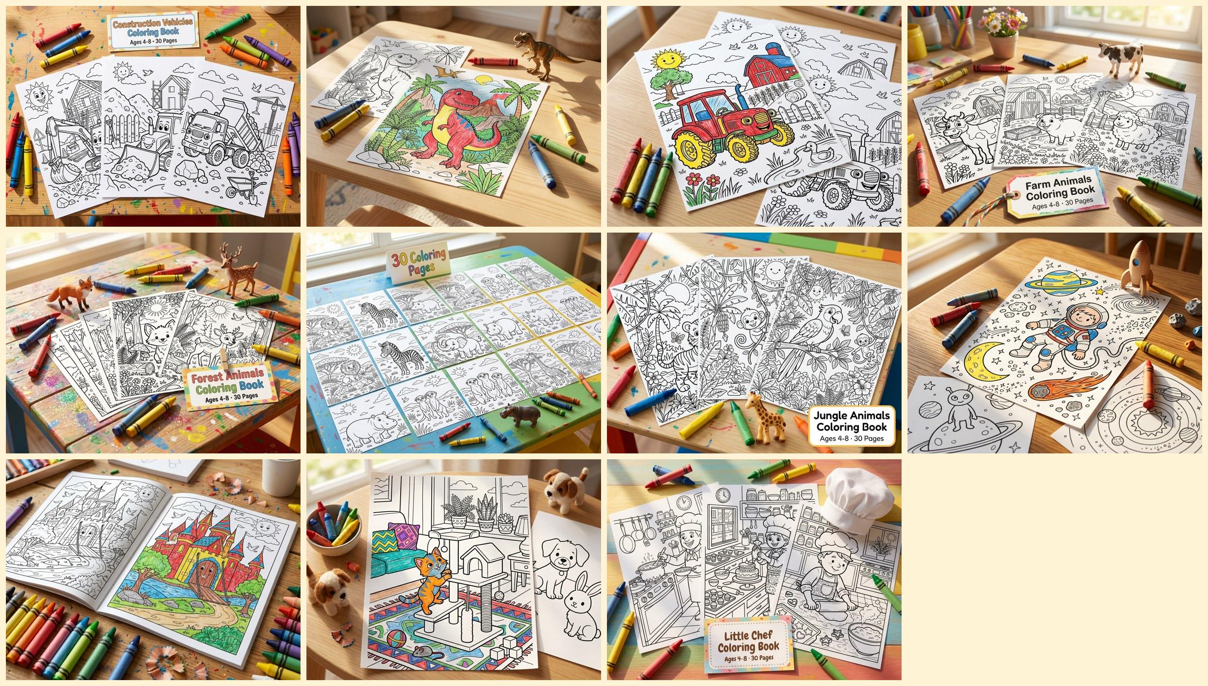 Kids coloring pages