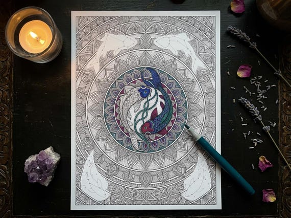 Zodiac Signs Mandala Coloring Book, Printable Astrology Coloring Pages, Complete 12 Sign Set PDF, Premium Digital Download