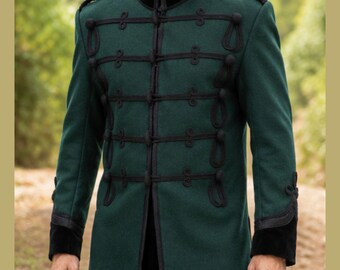 Men's Anglo-Zulu War Patrol Jacket - 1879 British Military Tunic Coat
