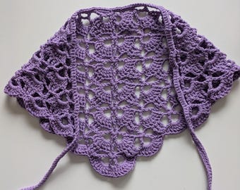Openwork bandana