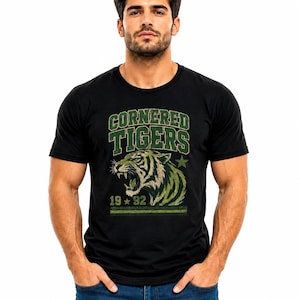 Koszulka Pucharu Świata w Pakistanie 1992 | Koszulka z grafiką retro cornerered tigers vintage | | Koszulka z trofeum Imrana Khana 92 | Sportowa estetyczna odzież uliczna unisex