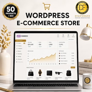 WordPress E-Kommerz-Shop | Business Paket | 50 Artikel | simsalaSEO & Geschwindigkeits-Optimierung