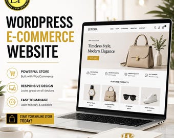 WordPress E-Commerce Website | WooCommerce Store | 20 Products | Payment Gateway | Mobile Responsive