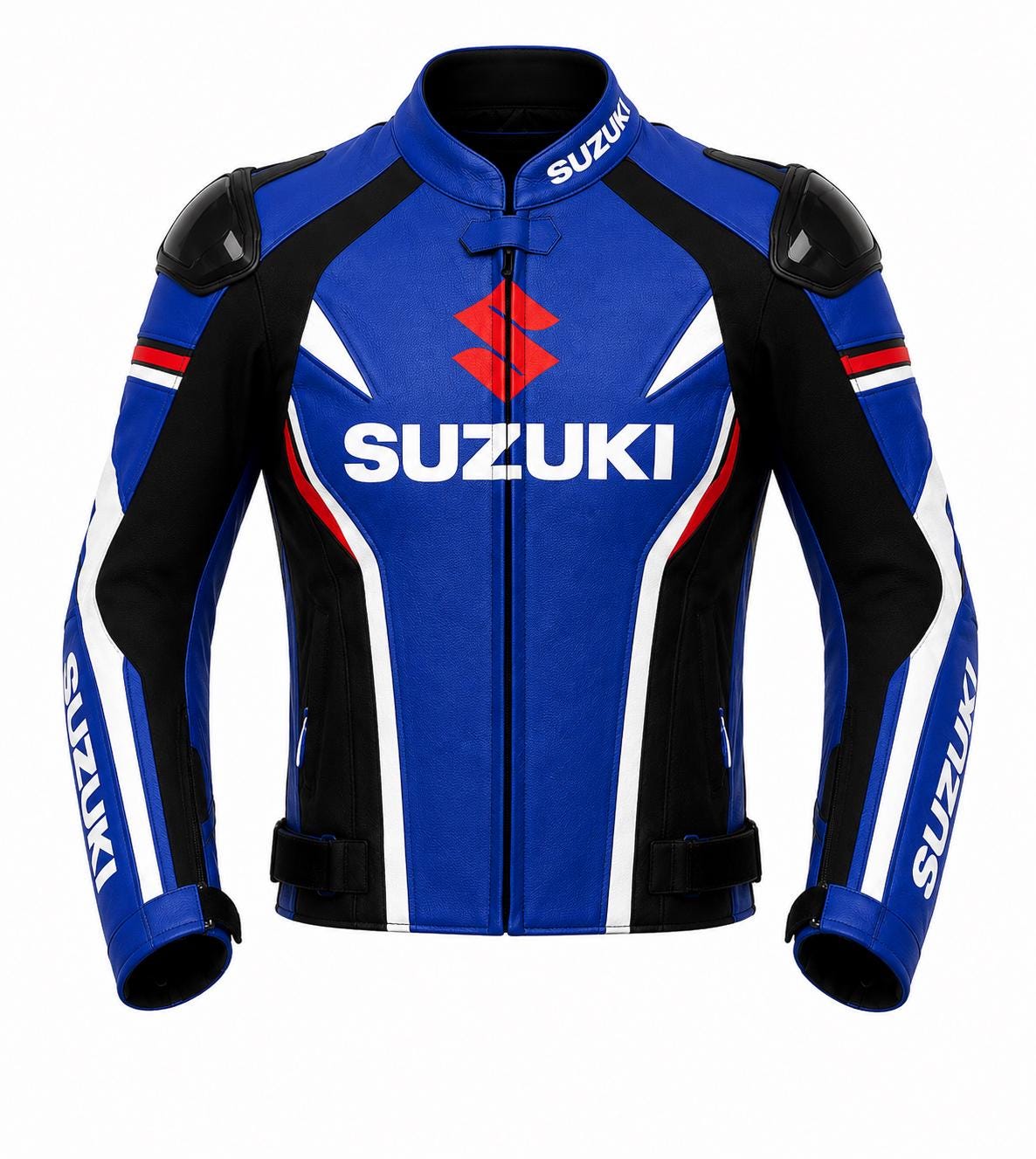 White and Blue Jacket Suzuki - Etsy