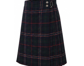 Kilt tartan en polyviscose pour homme, 8 yards, taille personnalisée, kilt traditionnel plissé des Highlands