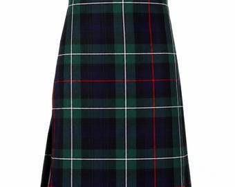 Kilt tartan moderne MacKenzie, 5 yards en polyviscose, tenue de fête écossaise