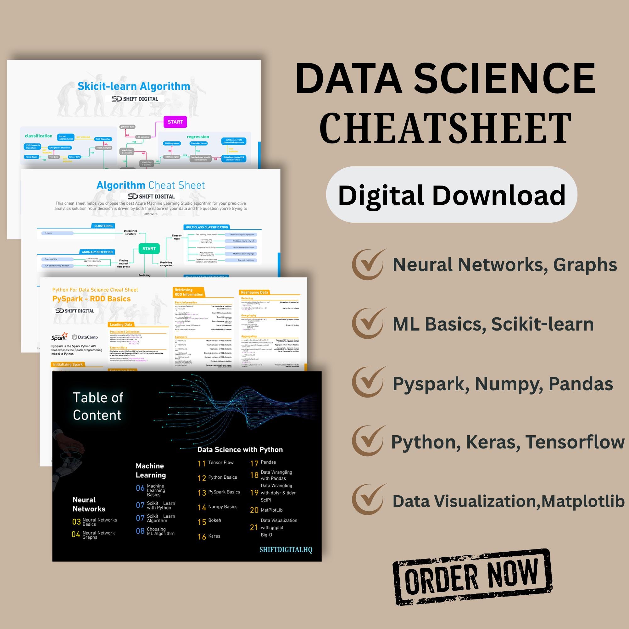 python cheat sheet for data science practitioners... Data Science Cheat Sheet | Python Programming | Machine Learning ...