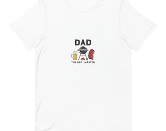 Dad: The Grill Master Shirt, Premium Fathers Day Gift, For Dad