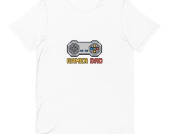 Gamer Dad Shirt, Gift Idea, Vintage Design, For Gamers