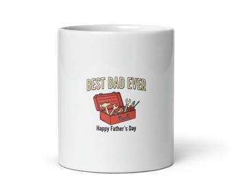Best Dad Ever Mug, Funny Fathers Day Gift, For Dad