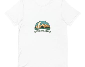 Adventure Awaits Shirt, Premium Gift Idea, For Outdoor Lovers