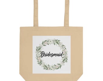 Bridesmaid Tote Bag, Cute Wedding Gift, For Bridesmaids