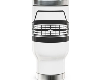 Vintage Truck Grill Travel Mug | Stainless Steel 14oz