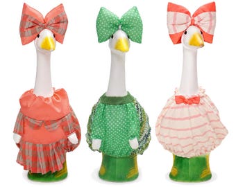 Pink Pillow Bow Headband Outfit Set - for 23 inch Porch Goose Clothing Clothes