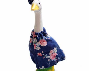 Flower and Bow SET for Porch Goose 23" outfit clothing