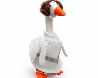 Desktop Goose (7") - Space Princess desktop Goose outfit