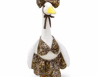 Porch goose 23" outfit - Leopard animal Print - Bikini Set Swim suit