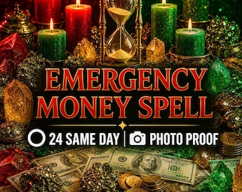 Emergency Money Spell | Urgent Financial Relief & Fast Cash Ritual | Same Day, Photo Proof