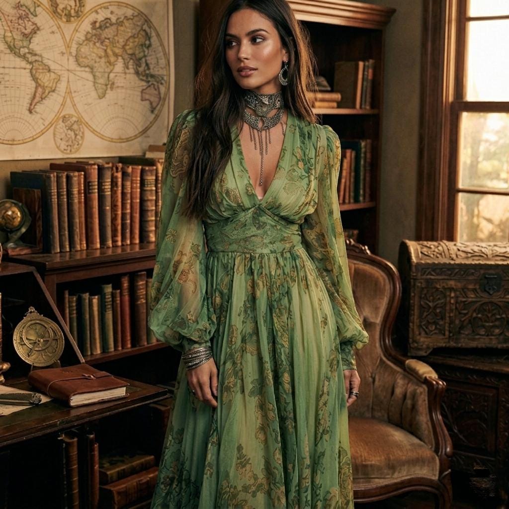 sage green dresses for wedding guest with sleeves Madison Long Sleeve Tulle Wrap Maxi Dress in Dusty Sage – Lace & Beads main image 0